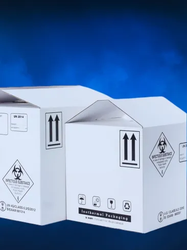 Temperature-controlled packaging solutions for healthcare logistics, life science shipments, and cold chain transportation.